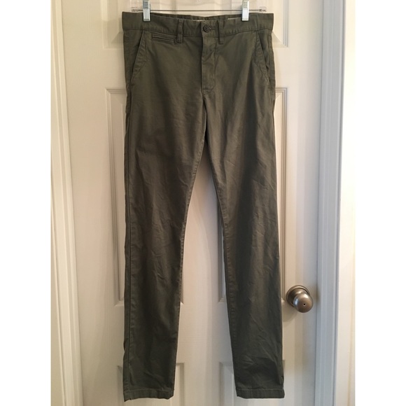 skinny fit cotton chinos